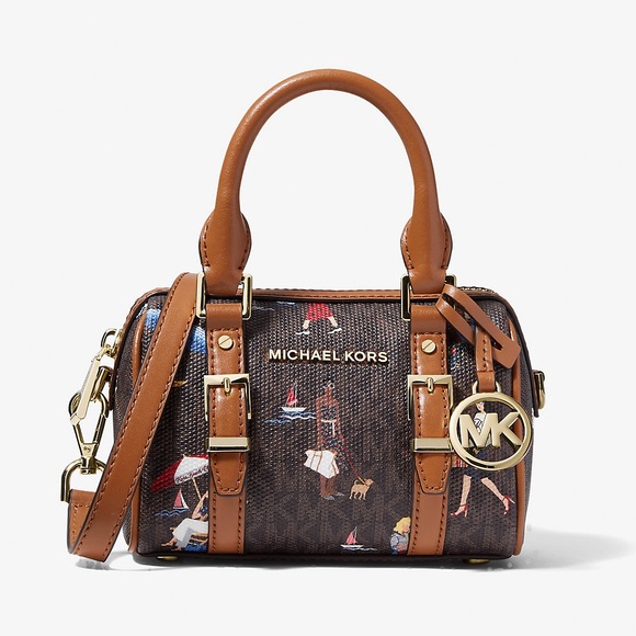 Michael Kors Multicolor Mini Bag with Brown Accents - Picture 1 of 11